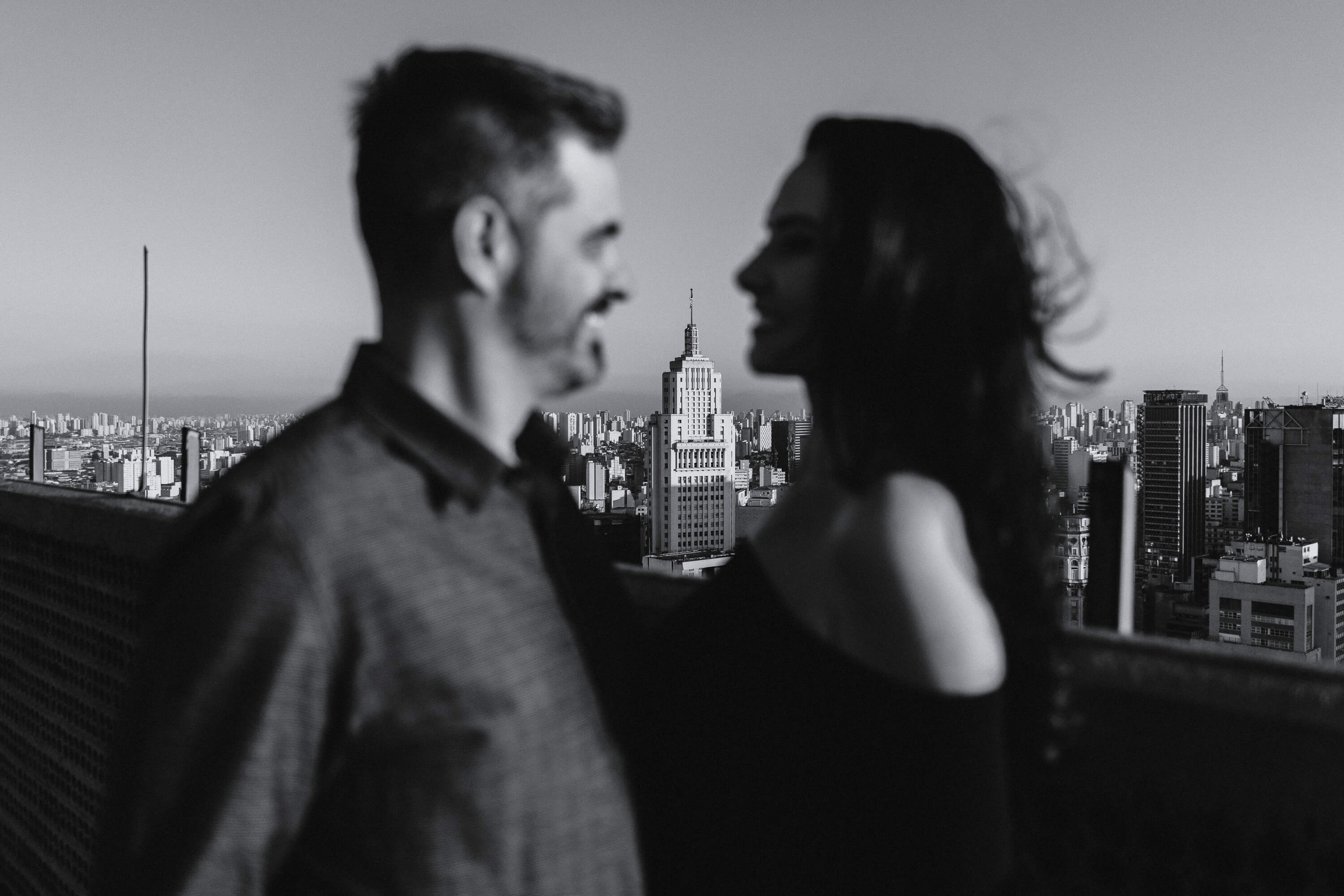 Ensaio no Rooftop Emili & Marcelo